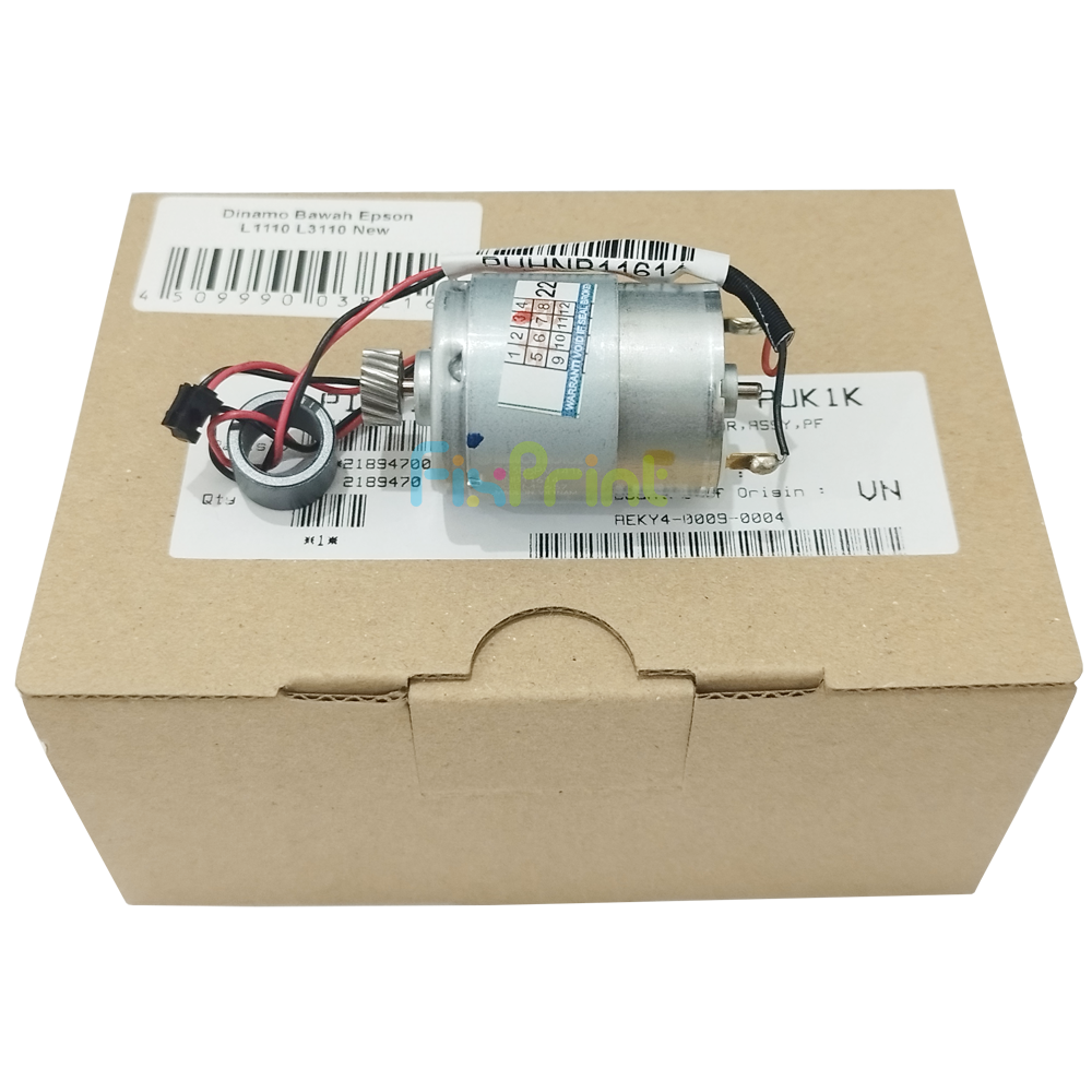 Dinamo Motor Bawah L1110 L1210 L1216 L1250 L1256 Printer Epson EcoTank L3110 L3116 L3150 L3156 L3210 L3216 L3250 L3251 L3256 L5190 L5290 L5296 Original Part Number 2189470