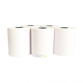 BUNDLING (5 ROLL) Kertas Thermal Kasir 80mm x 70mm, Kertas Struk Continous Paper Roll Ukuran Ekonomis 80 mm x 70 mm