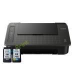 BUNDLING Printer Canon PIXMA TS307 New Mesin Garansi Resmi With Original Cartridge